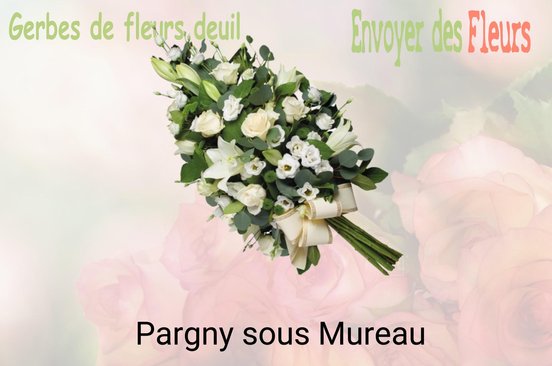 Gerbe de fleurs de deuil livrée à Pargny-sous-Mureau
